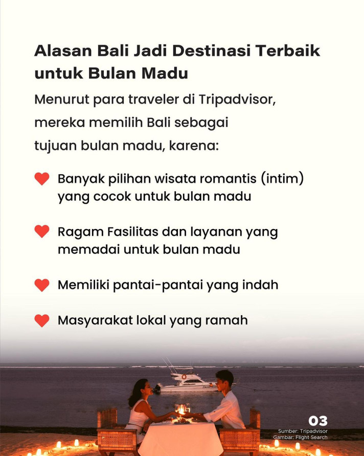 Bali Jadi Destinasi Bulan Madu Terbaik Dunia 2024 Goodstats Bali Jadi Destinasi Bulan Madu Terbaik Dunia 2024 Goodstats