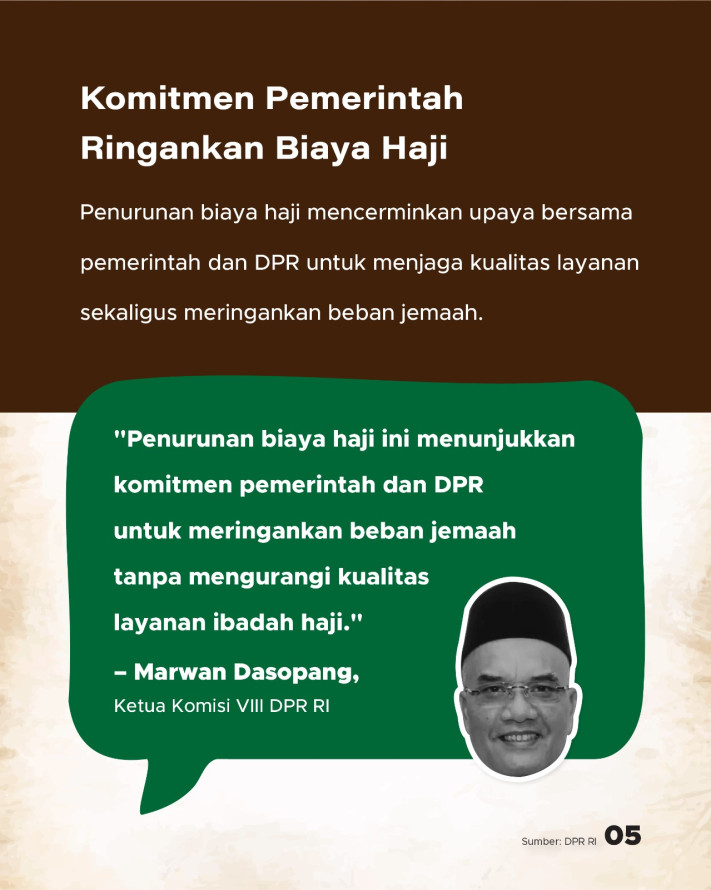 Biaya Haji Turun di 2026, Jemaah Bayar Rp54 Juta