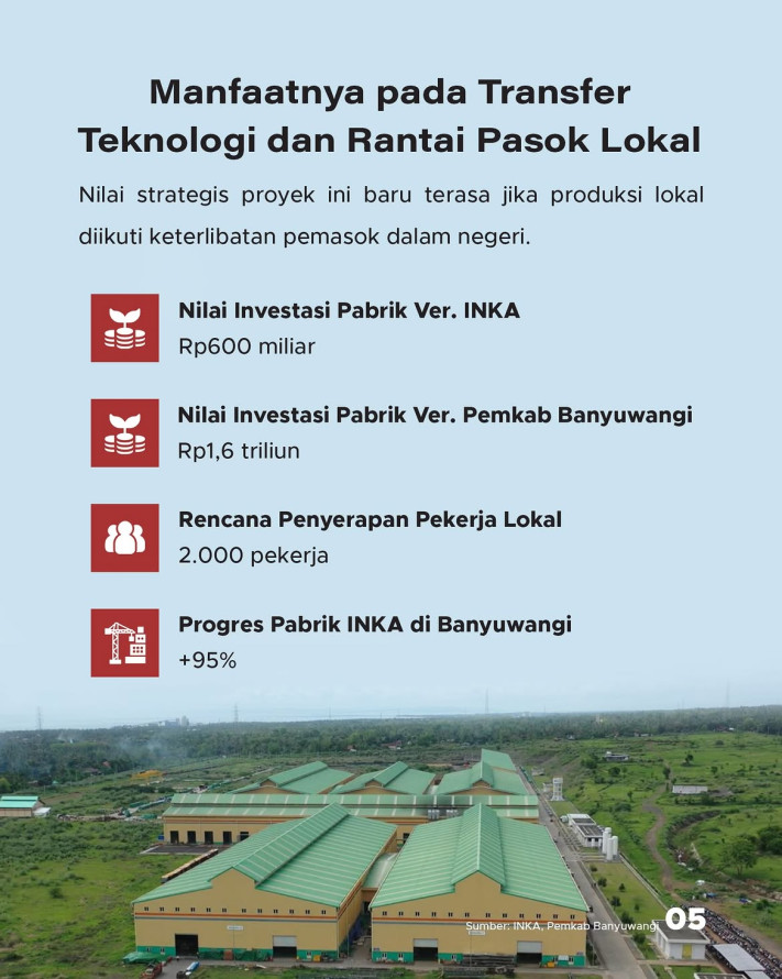 Ekspansi Stadler Rail ke Asia, Indonesia Dipilih Sebagai Basis Manufaktur Kereta