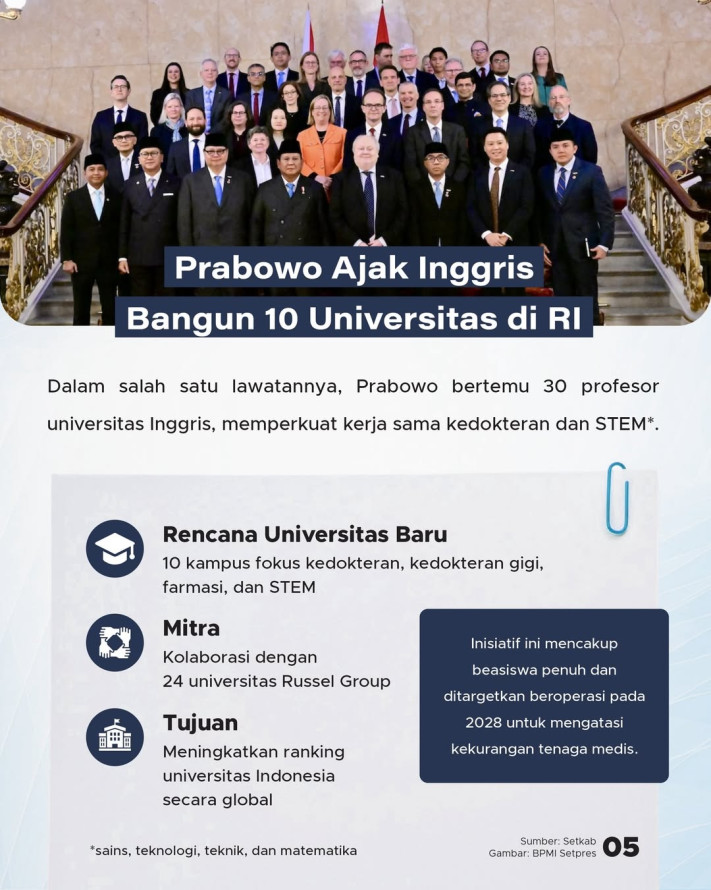 Kerja Sama RI-Inggris 2026: Potensi Kerja Sama Maritim, Lingkungan, dan Pendidikan