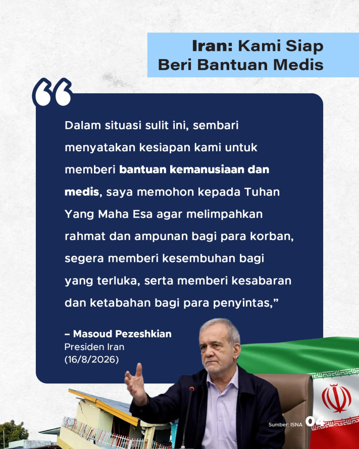 Pesan Simpati Dunia untuk Gempa NTT, China-Uni Eropa Nyatakan Siap Bantu - 4