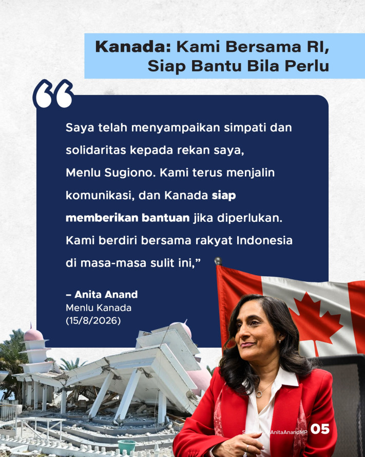 Pesan Simpati Dunia untuk Gempa NTT, China-Uni Eropa Nyatakan Siap Bantu - 5
