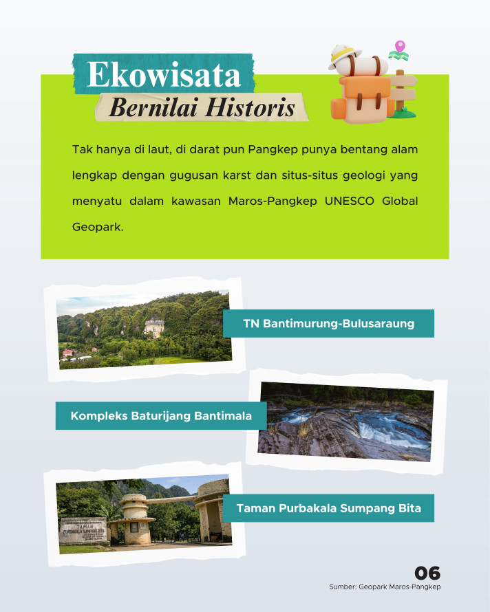 Pesona Pangkep: Daerah Unik 2 Wilayah, Membentang setara Jakarta-Ngawi - 6