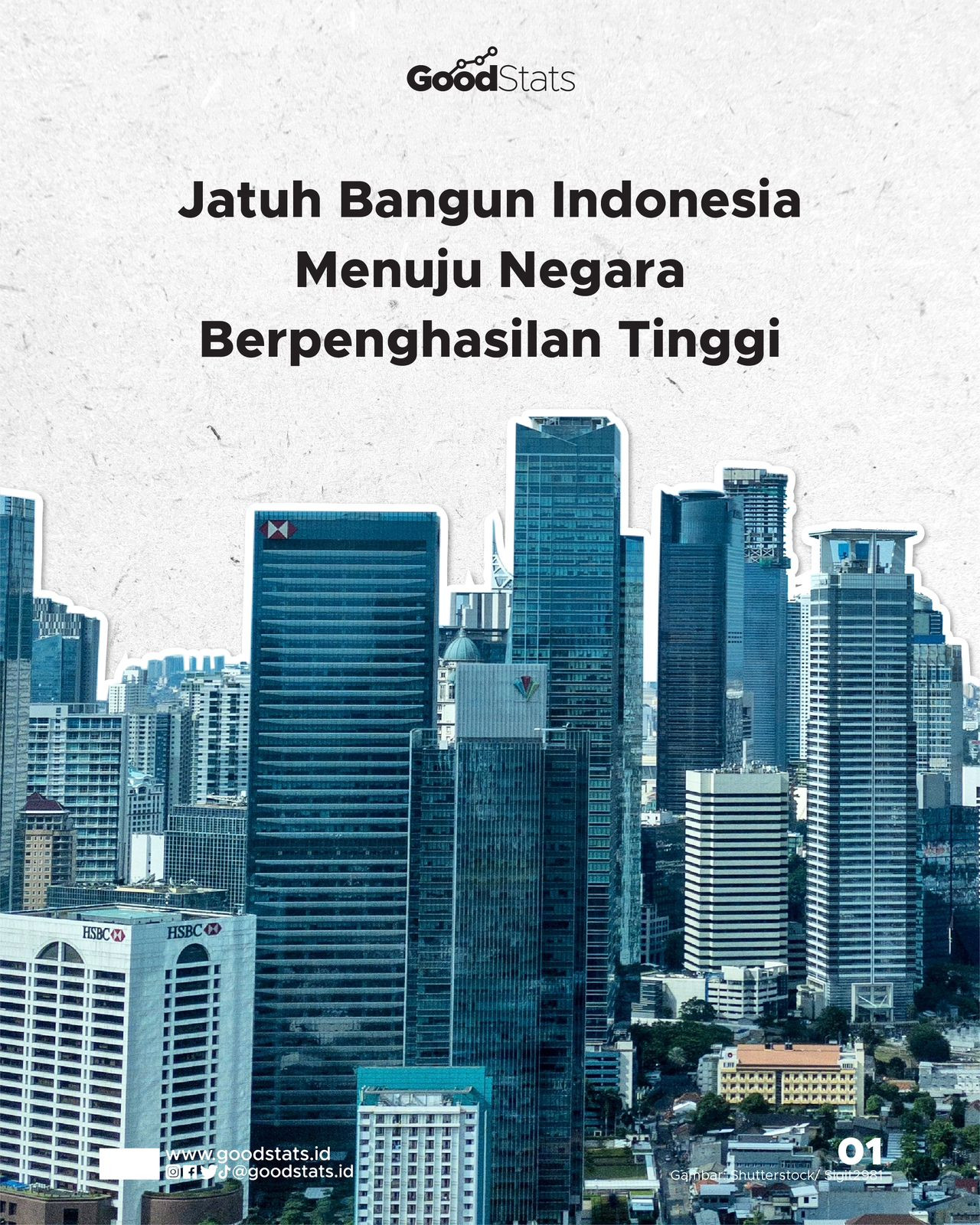 Jatuh Bangun Indonesia Menuju Negara Berpenghasilan Tinggi - GoodStats