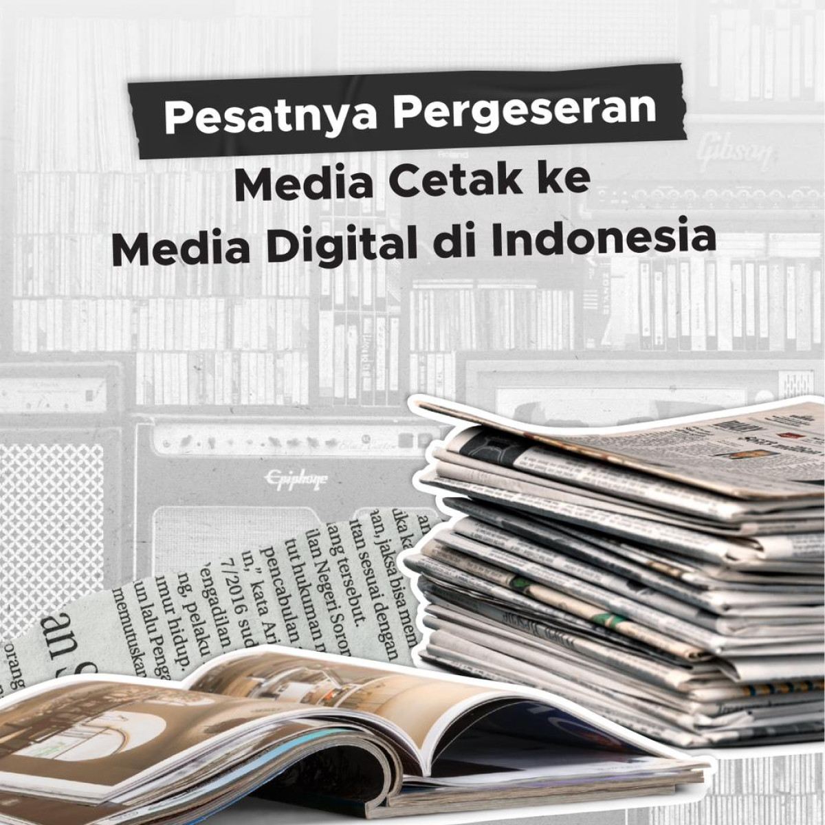 Pesatnya Pergeseran Media Cetak ke Media Digital di Indonesia - GoodStats